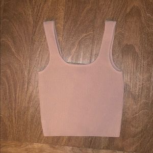 pink/mauve tank top